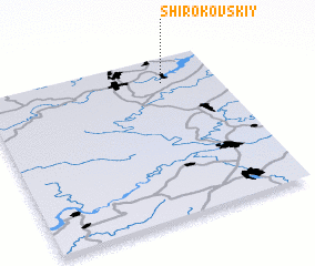 3d view of Shirokovskiy