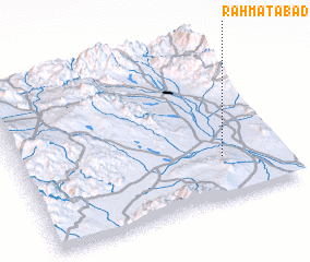 3d view of Raḩmatābād