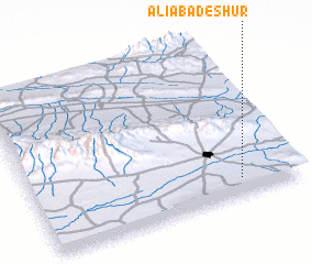 3d view of ‘Alīābād-e Shūr