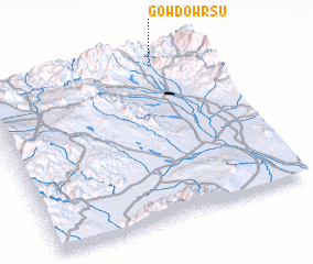 3d view of Gowd Owrsū