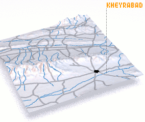 3d view of Kheyrābād