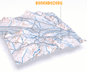 3d view of Boneh Bozorg