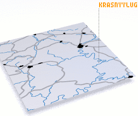 3d view of Krasnyy Lug
