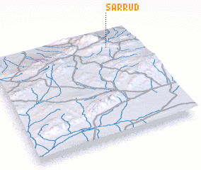 3d view of Sar Rūd