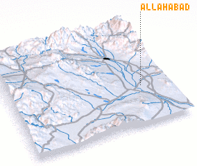 3d view of Allāhābād