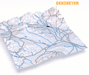 3d view of Deh Sheykh