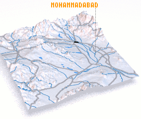 3d view of Moḩammadābād