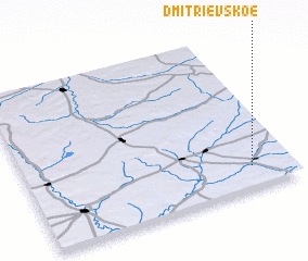 3d view of Dmītrīevskoe