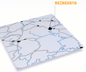 3d view of Mezhevaya