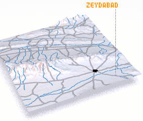 3d view of Zeydābād