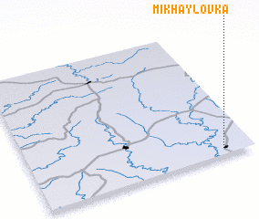 3d view of Mikhaylovka