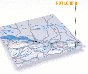 3d view of Putʼ Lenina