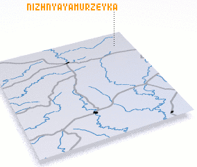 3d view of Nizhnyaya Murzeyka