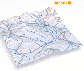 3d view of Kam Sorkh