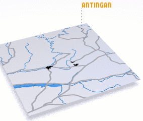 3d view of Antingan