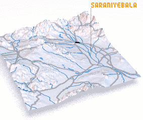 3d view of Sarānī-ye Bālā