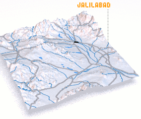 3d view of Jalīlābād