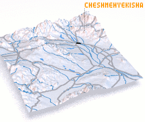 3d view of Cheshmeh-ye Kīshā