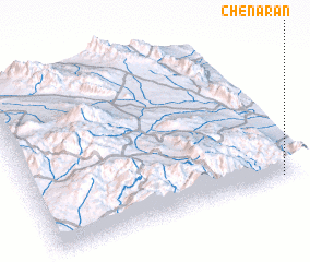 3d view of Chenārān