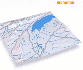 3d view of Mīānābād