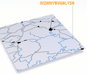 3d view of Nizhniy Bugalysh