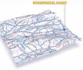 3d view of Moḩammad ‘Alī Khān