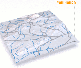 3d view of Z̄abīḩābād