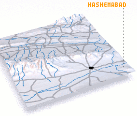 3d view of Hāshemābād