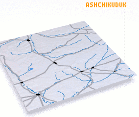 3d view of Ashchikuduk