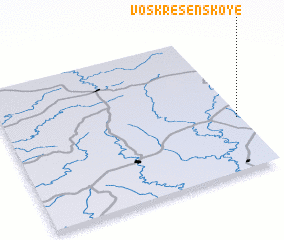 3d view of Voskresenskoye