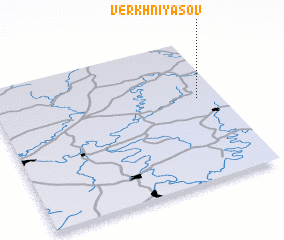 3d view of Verkhniy Asov