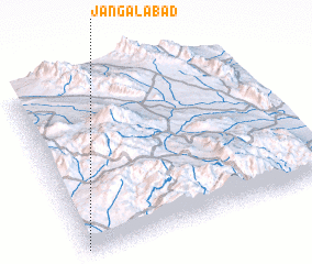 3d view of Jangalābād