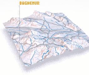 3d view of Bāgh-e Mūr