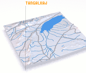 3d view of Tangal Kaj