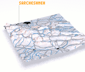 3d view of Sarcheshmeh