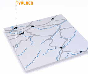 3d view of Tyul\