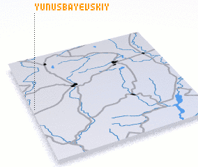 3d view of Yunusbayevskiy