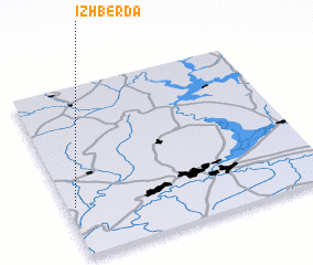 3d view of Izhberda