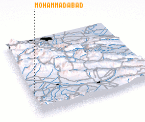 3d view of Moḩammadābād