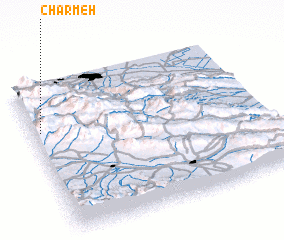 3d view of Charmeh