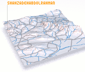 3d view of Shāhzādeh ‘Abd ol Raḩmān