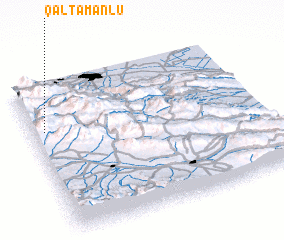 3d view of Qāltamānlū