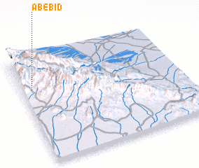 3d view of Āb-e Bīd