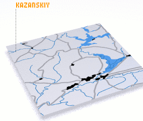 3d view of Kazanskiy