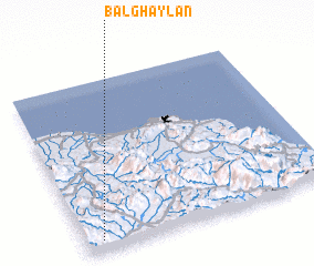 3d view of Bal Ghaylān