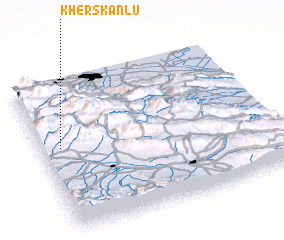 3d view of Khers Kānlū