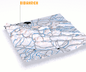 3d view of Bī Bahreh