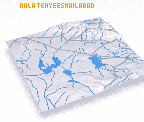 3d view of Kalāteh-ye Esmā‘īlābād