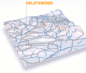 3d view of Kalāteh Khān