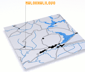 3d view of Malokhalilovo